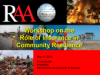 Role of Insurance in Community Resilience (RAA)