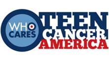 logo graphic of teen cancer america