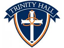 graphic of Trinity hall logo