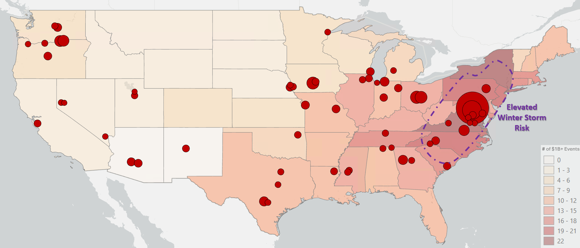 NOAA’s frequency map